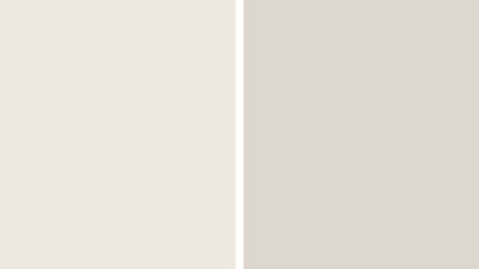 Two shades of white paint displayed alongside a white trim, showcasing a subtle contrast in color tones.