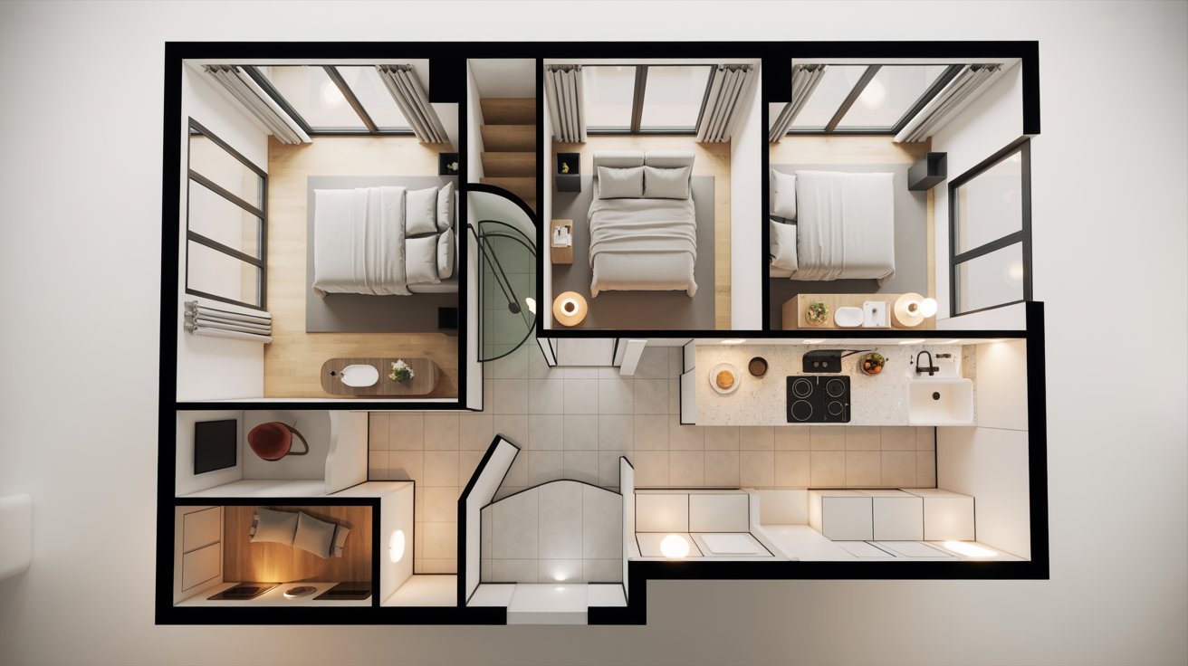 Small 3 Bedroom House Plans