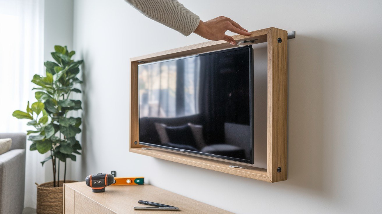 Attach the Frame to the TV or Wall