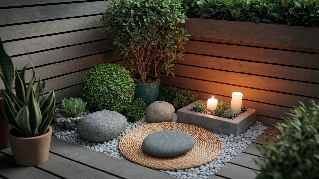 Build a Corner Zen Nook
