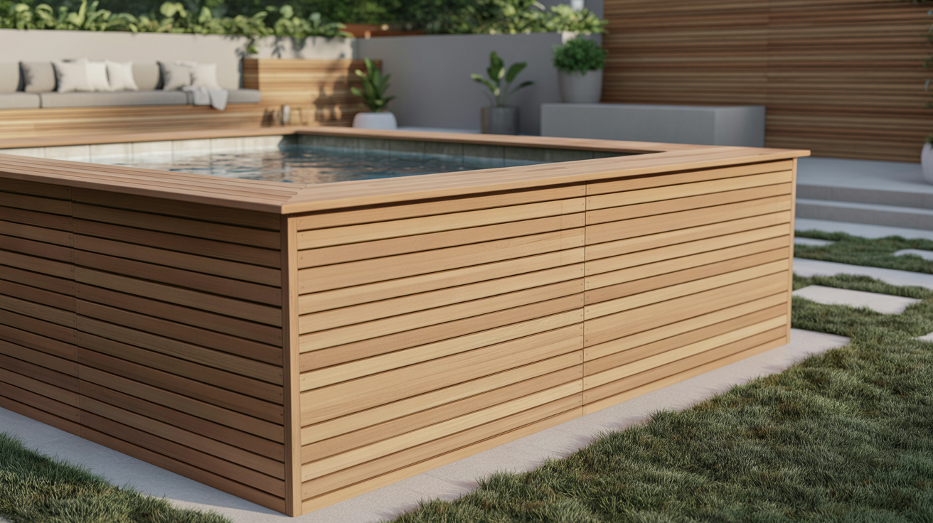 3. Slatted Wood Designs