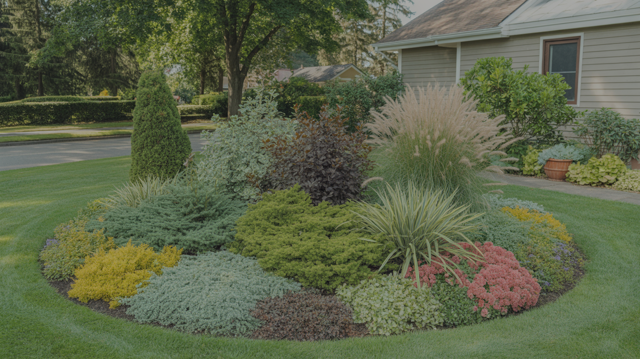 Privacy-Boosting Round Flower Bed