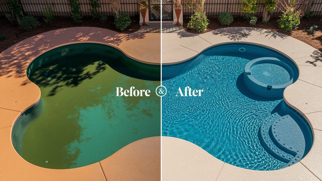 From Algae-Stained Pool